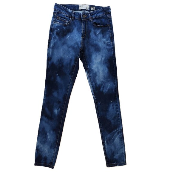 Tie Dyed Denim Jeggings Super Soft - Picture 2 of 13